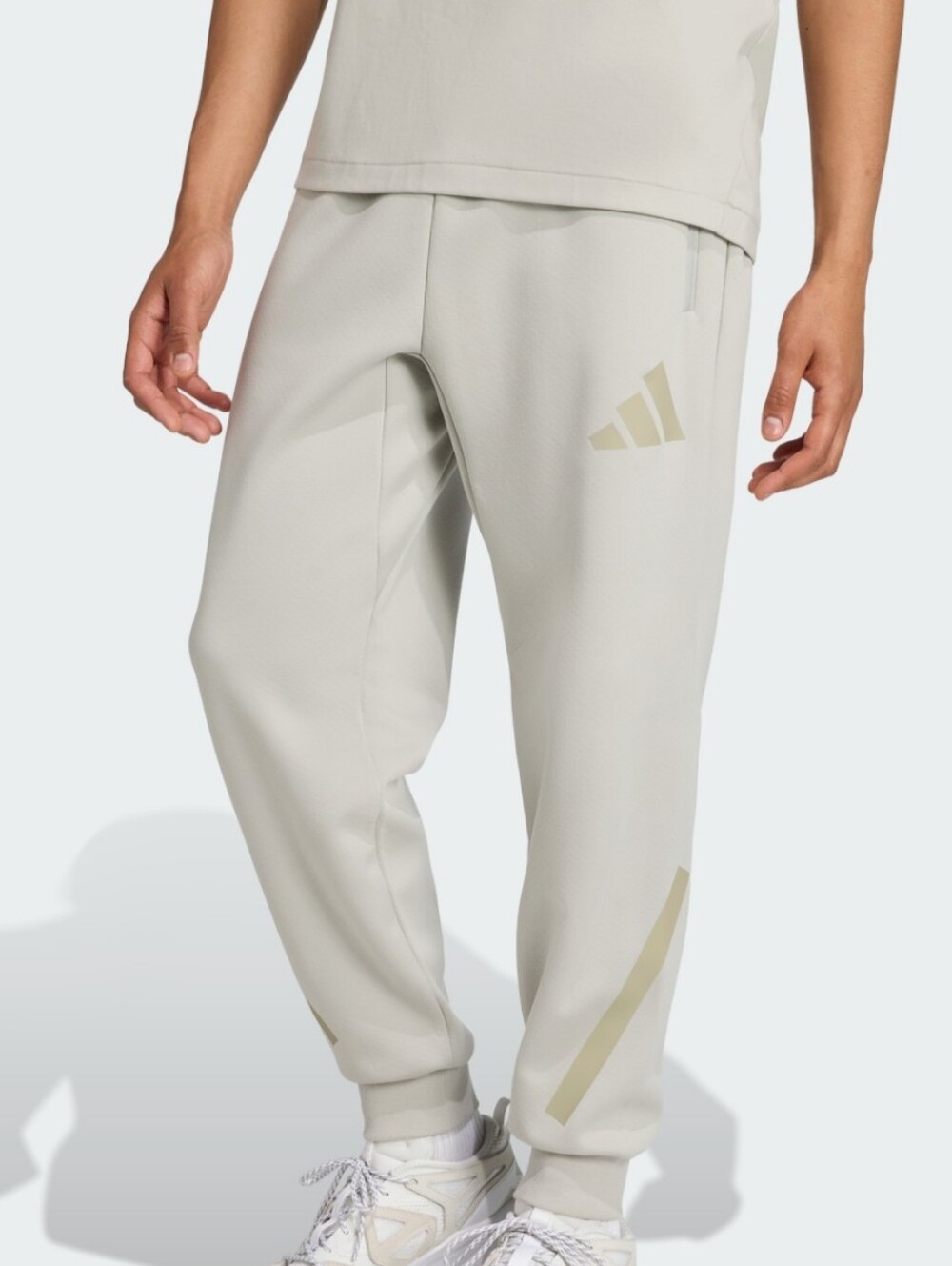 adidas Z.N.E. Multisport Sweatpants ~ Metal Grey JW4728 | Men's: M *NWT